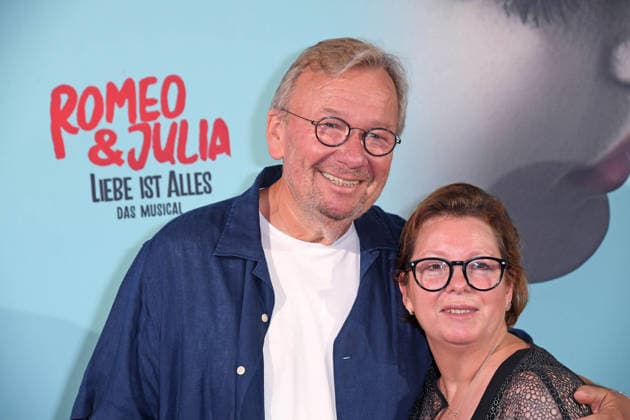 Bernd Stelter mit Ehefrau Anke Stelter bei der Musical-Premiere von ROMEO & JULIA - LIEBE IST ALLES im Capitol Theater in Düsseldorf am 27.08.2026