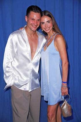 Ekaterina Leonova mit Freund Ilya Viarmenich bei der Musical-Premiere von ROMEO & JULIA - LIEBE IST ALLES im Capitol Theater in Düsseldorf am 27.08.2026