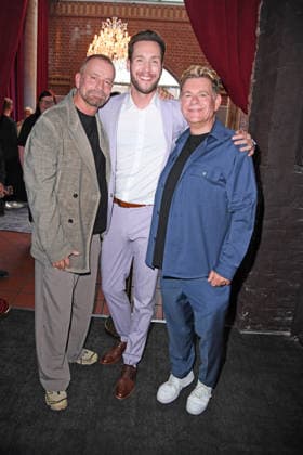 Ulf Leo Sommer, Sven Kroll, Peter Plate bei der Musical-Premiere von ROMEO & JULIA - LIEBE IST ALLES im Capitol Theater in Düsseldorf am 27.08.2026