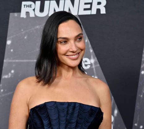 Cast member Gal Gadot attends the premiere of the motion picture thriller The Runner at the Harmony Gold Theater in Los Angeles on Thursday, August 27, 2026. Storyline: A high-powered attorney must race through London to save her abducted son while following cryptic commands from a mysterious caller.  LAP2026082713 JIMxRUYMEN