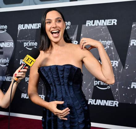 Cast member Gal Gadot attends the premiere of the motion picture thriller The Runner at the Harmony Gold Theater in Los Angeles on Thursday, August 27, 2026. Storyline: A high-powered attorney must race through London to save her abducted son while following cryptic commands from a mysterious caller.  LAP2026082719 JIMxRUYMEN