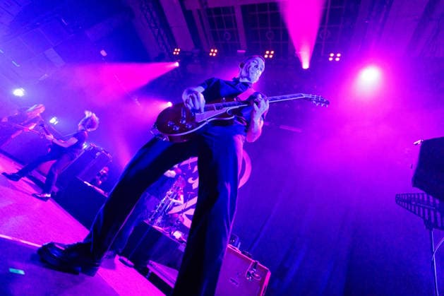 Deafheaven live in Oslo, Norway Oslo, Norway. 27th, August 2026. The American metal band Deafheaven performs a live concert at Rockefeller in Oslo. Here guitarist Kerry McCoy is seen live on stage. Norway, Oslo, Rockefeller  Copyright: xGonzalesxPhoto KetilxMartinsenx