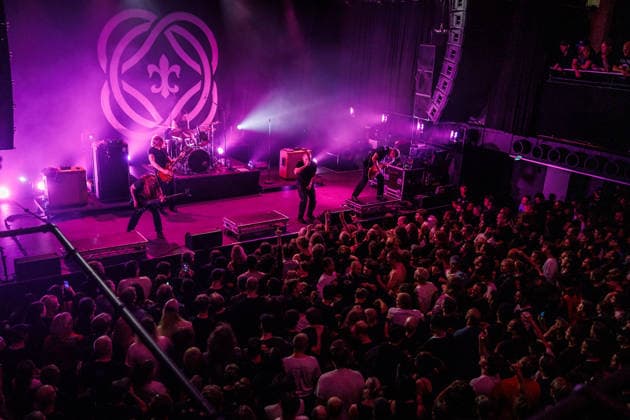 Deafheaven live in Oslo, Norway Oslo, Norway. 27th, August 2026. The American metal band Deafheaven performs a live concert at Rockefeller in Oslo. Here vocalist George Clarke is seen live on stage with the band Norway, Oslo, Rockefeller  Copyright: xGonzalesxPhoto KetilxMartinsenx