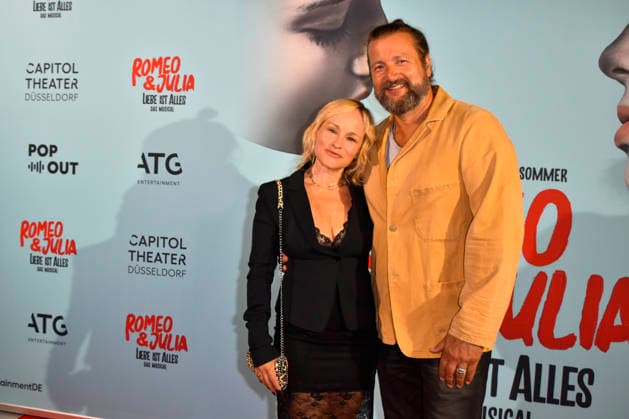 ABB ROMEOJULIA- Dorkas Kiefer, Sascha Hauck zu Gast auf dem roten Teppich bei der Musical Premiewre Romeo und Julia Liebe ist alles im Capitol Theater am 27.AUGUST 2026 in Duesseldorf NRW Deutschland