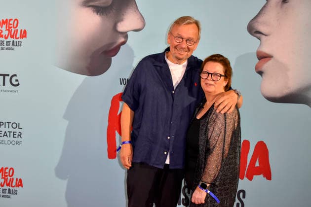 ABB ROMEOJULIA- Bernd Steltermit Ehefrau Anke Stelter zu Gast auf dem roten Teppich bei der Musical Premiewre Romeo und Julia Liebe ist alles im Capitol Theater am 27.AUGUST 2026 in Duesseldorf NRW Deutschland