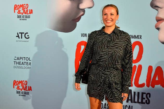 ABB ROMEOJULIA- Ania Niedieck zu Gast auf dem roten Teppich bei der Musical Premiewre Romeo und Julia Liebe ist alles im Capitol Theater am 27.AUGUST 2026 in Duesseldorf NRW Deutschland