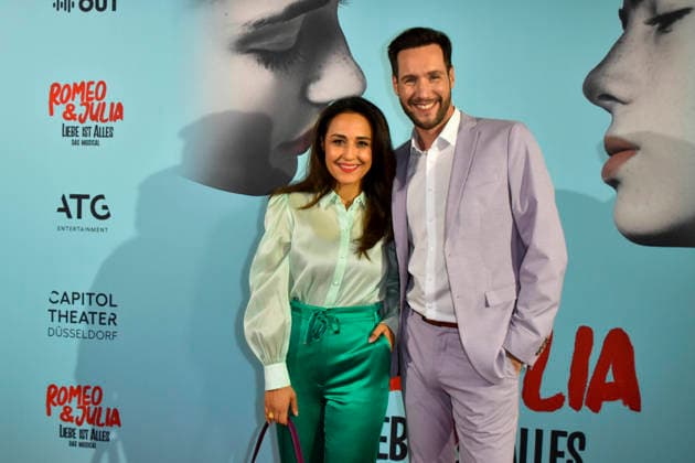 ABB ROMEOJULIA- Nina Moghaddam Sven Kroll zu Gast auf dem roten Teppich bei der Musical Premiewre Romeo und Julia Liebe ist alles im Capitol Theater am 27.AUGUST 2026 in Duesseldorf NRW Deutschland