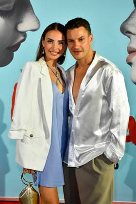 ABB ROMEOJULIA- Ekaterina Leonova mit Freund Ilya Viarmenich zu Gast auf dem roten Teppich bei der Musical Premiewre Romeo und Julia Liebe ist alles im Capitol Theater am 27.AUGUST 2026 in Duesseldorf NRW Deutschland