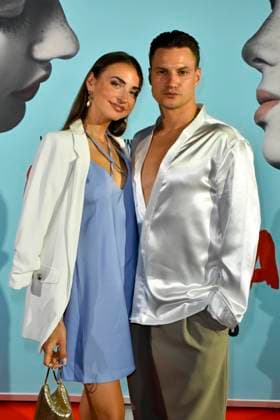 ABB ROMEOJULIA- Ekaterina Leonova mit Freund Ilya Viarmenich zu Gast auf dem roten Teppich bei der Musical Premiewre Romeo und Julia Liebe ist alles im Capitol Theater am 27.AUGUST 2026 in Duesseldorf NRW Deutschland