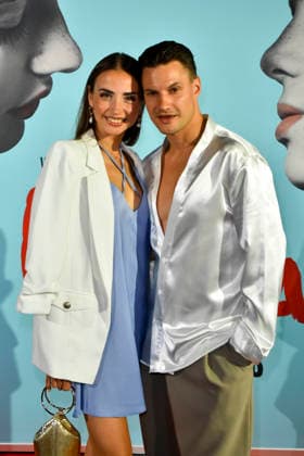 ABB ROMEOJULIA- Ekaterina Leonova mit Freund Ilya Viarmenich zu Gast auf dem roten Teppich bei der Musical Premiewre Romeo und Julia Liebe ist alles im Capitol Theater am 27.AUGUST 2026 in Duesseldorf NRW Deutschland