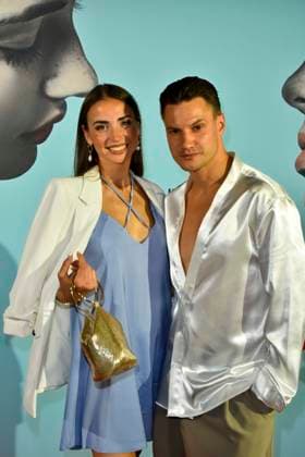 ABB ROMEOJULIA- Ekaterina Leonova mit Freund Ilya Viarmenich zu Gast auf dem roten Teppich bei der Musical Premiewre Romeo und Julia Liebe ist alles im Capitol Theater am 27.AUGUST 2026 in Duesseldorf NRW Deutschland