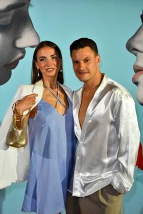 ABB ROMEOJULIA- Ekaterina Leonova mit Freund Ilya Viarmenich zu Gast auf dem roten Teppich bei der Musical Premiewre Romeo und Julia Liebe ist alles im Capitol Theater am 27.AUGUST 2026 in Duesseldorf NRW Deutschland
