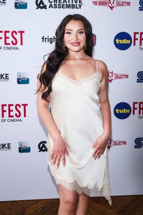 World Premiere Of Slay on Thursday 27 August 2026 Zoey Luna attends the media wall for the World Premiere Of Slay during Tubi Frightfest 2026 on Thursday 27 August 2026 at Odeon Luxe Leicester Square, London. ., Credit:Julie Edwards Avalon  Copyright: xJuliexEdwardsx xAvalonx 1128911848