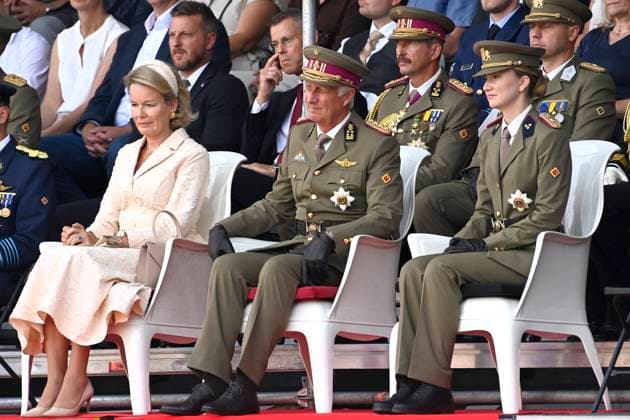 Graduation Ceremony for Final-Year Officer Cadets at the Royal Military Academy 2026 BRUSSELS, BELGIUM - AUGUST 27 : Graduation Ceremony for Final-Year Officer Cadets at the Royal Military Academy. King Philippe, Queen Mathilde, Princess Elisabeth attended the graduation ceremony for final-year officer cadets at the Royal Military Academy. Graduates from the 176th Polytechnic Class, the 162nd Class in Social and Military Sciences to which Prince Gabriel belongs, and various classes from the Special Division were honored during the ceremony on August 27, 2026 in Brussels, Belgium, 27 08 2026 Brussels Belgium  Copyright: xDidierxLebrunx