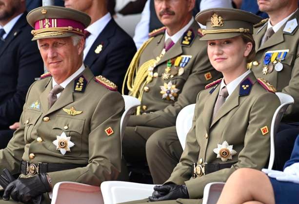 Graduation Ceremony for Final-Year Officer Cadets at the Royal Military Academy 2026 BRUSSELS, BELGIUM - AUGUST 27 : Graduation Ceremony for Final-Year Officer Cadets at the Royal Military Academy. King Philippe and Princess Elisabeth attended the graduation ceremony for final-year officer cadets at the Royal Military Academy. Graduates from the 176th Polytechnic Class, the 162nd Class in Social and Military Sciences to which Prince Gabriel belongs, and various classes from the Special Division were honored during the ceremony on August 27, 2026 in Brussels, Belgium, 27 08 2026 Brussels Belgium  Copyright: xDidierxLebrunx