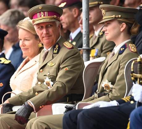 Graduation Ceremony for Final-Year Officer Cadets at the Royal Military Academy 2026 BRUSSELS, BELGIUM - AUGUST 27 : Graduation Ceremony for Final-Year Officer Cadets at the Royal Military Academy. King Philippe and Princess Elisabeth attended the graduation ceremony for final-year officer cadets at the Royal Military Academy. Graduates from the 176th Polytechnic Class, the 162nd Class in Social and Military Sciences to which Prince Gabriel belongs, and various classes from the Special Division were honored during the ceremony on August 27, 2026 in Brussels, Belgium, 27 08 2026 Brussels Belgium  Copyright: xDidierxLebrunx