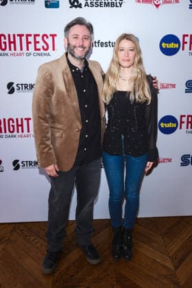 Uk Premiere Of The Pitchfork Retreat on Friday 28 August 2026 Gregory Van Voorhis, Nicole Van Voorhis attends the media wall for the Uk Premiere Of The Pitchfork Retreat during Tubi Frightfest 2026 on Friday 28 August 2026 at Odeon Luxe Leicester Square, London. ., Credit:Julie Edwards Avalon  Copyright: xJuliexEdwardsx xAvalonx 1128935970