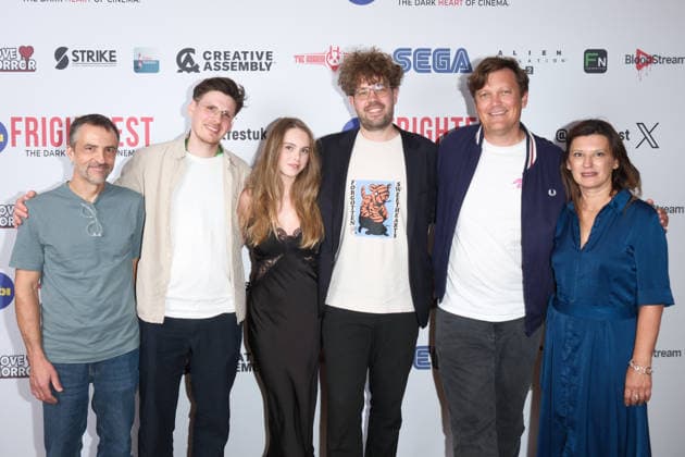 World Premiere Of Frostbite on Friday 28 August 2026 Cast And Crew attends the media wall for the World Premiere Of Frostbite during Tubi Frightfest 2026 on Friday 28 August 2026 at Odeon Luxe Leicester Square, London. ., Credit:Julie Edwards Avalon  Copyright: xJuliexEdwardsx xAvalonx 1128952620