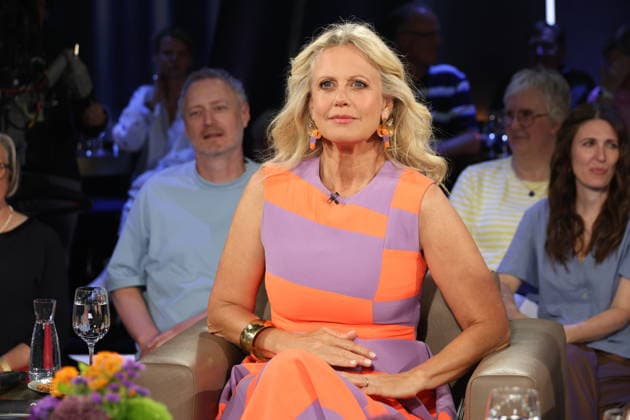Barbara Schöneberger moderiert die NDR Talk Show am 28.8.2026 im 3. Programm des NDR Fernsehen, Fototermin vor der Aufzeichnung am 3.7.2026 im Fernsehstudio Hamburg Lokstedt