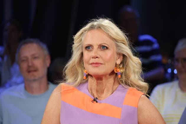 Barbara Schöneberger moderiert die NDR Talk Show am 28.8.2026 im 3. Programm des NDR Fernsehen, Fototermin vor der Aufzeichnung am 3.7.2026 im Fernsehstudio Hamburg Lokstedt