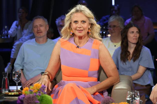 Barbara Schöneberger moderiert die NDR Talk Show am 28.8.2026 im 3. Programm des NDR Fernsehen, Fototermin vor der Aufzeichnung am 3.7.2026 im Fernsehstudio Hamburg Lokstedt