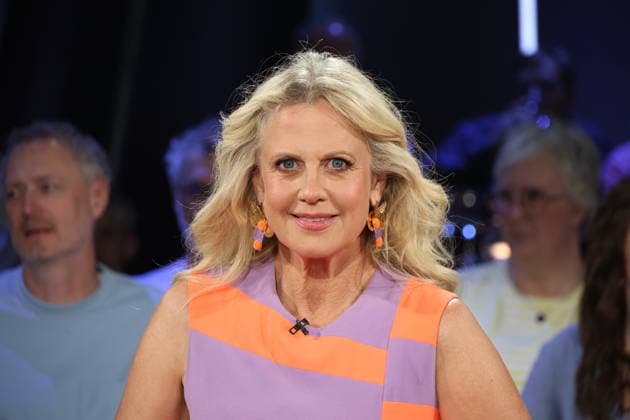 Barbara Schöneberger moderiert die NDR Talk Show am 28.8.2026 im 3. Programm des NDR Fernsehen, Fototermin vor der Aufzeichnung am 3.7.2026 im Fernsehstudio Hamburg Lokstedt