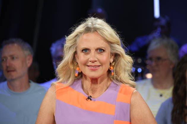 Barbara Schöneberger moderiert die NDR Talk Show am 28.8.2026 im 3. Programm des NDR Fernsehen, Fototermin vor der Aufzeichnung am 3.7.2026 im Fernsehstudio Hamburg Lokstedt