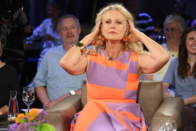 Barbara Schöneberger moderiert die NDR Talk Show am 28.8.2026 im 3. Programm des NDR Fernsehen, Fototermin vor der Aufzeichnung am 3.7.2026 im Fernsehstudio Hamburg Lokstedt