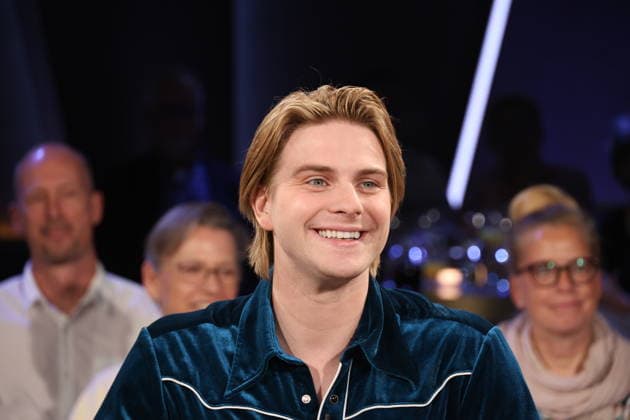 Vincent Gross, Sänger, zu Gast in der NDR Talk Show am 28.8.2026 im 3. Programm des NDR Fernsehen, Fototermin vor der Aufzeichnung am 3.7.2026 im Fernsehstudio Hamburg Lokstedt