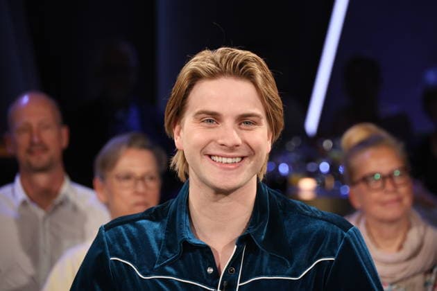 Vincent Gross, Sänger, zu Gast in der NDR Talk Show am 28.8.2026 im 3. Programm des NDR Fernsehen, Fototermin vor der Aufzeichnung am 3.7.2026 im Fernsehstudio Hamburg Lokstedt