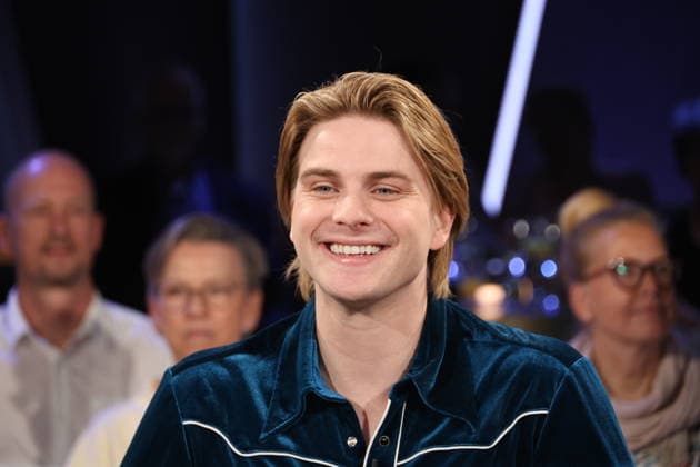 Vincent Gross, Sänger, zu Gast in der NDR Talk Show am 28.8.2026 im 3. Programm des NDR Fernsehen, Fototermin vor der Aufzeichnung am 3.7.2026 im Fernsehstudio Hamburg Lokstedt