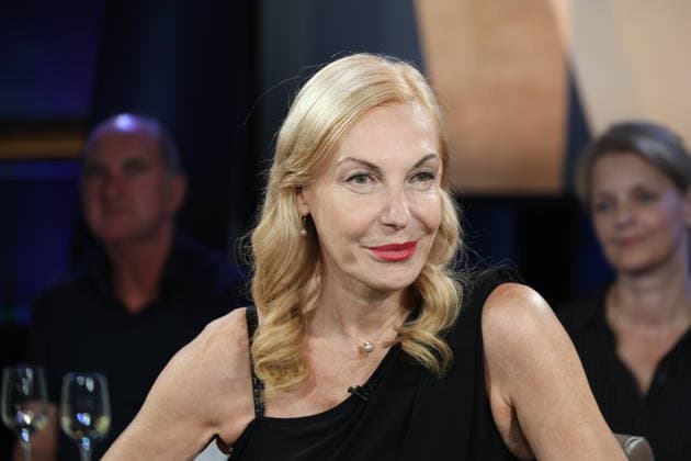 Ute Lemper, Sängerin und Schauspielerin, zu Gast in der NDR Talk Show am 28.8.2026 im 3. Programm des NDR Fernsehen, Fototermin vor der Aufzeichnung am 3.7.2026 im Fernsehstudio Hamburg Lokstedt
