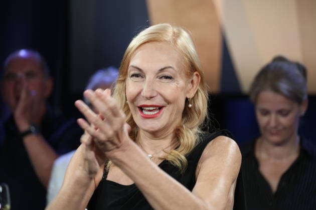 Ute Lemper, Sängerin und Schauspielerin, zu Gast in der NDR Talk Show am 28.8.2026 im 3. Programm des NDR Fernsehen, Fototermin vor der Aufzeichnung am 3.7.2026 im Fernsehstudio Hamburg Lokstedt