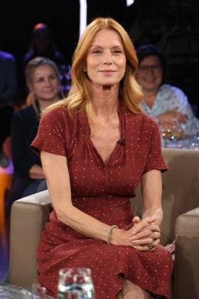 Esther Schweins, Schauspielerin, zu Gast in der NDR Talk Show am 28.8.2026 im 3. Programm des NDR Fernsehen, Fototermin vor der Aufzeichnung am 3.7.2026 im Fernsehstudio Hamburg Lokstedt
