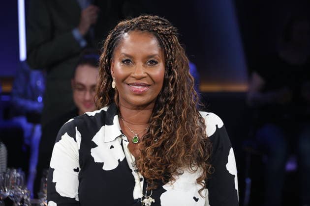 Liz Baffoe, Schauspielerin, zu Gast in der NDR Talk Show am 28.8.2026 im 3. Programm des NDR Fernsehen, Fototermin vor der Aufzeichnung am 3.7.2026 im Fernsehstudio Hamburg Lokstedt