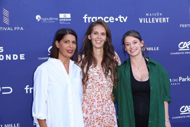Angouleme Film Festival #3 Festival du Film Francophone d AngouleÌ‚me 2026 - jour 5 Carole Lambert, Marion Le Coroller et Mara Taquin Festival du Film Francophone d AngouleÌ‚me 2026, le 28 aoÃ»t 2026.  Copyright: xFabricexChasseryx
