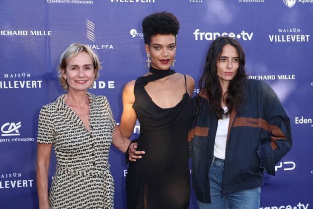 Angouleme Film Festival #3 Festival du Film Francophone d AngouleÌ‚me 2026 - jour 5 Sandrine Bonnaire, Sonia Bonny et NaÃ¯lia Harzoune Festival du Film Francophone d AngouleÌ‚me 2026, le 28 aoÃ»t 2026.  Copyright: xFabricexChasseryx