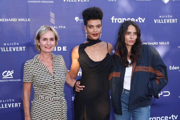 Angouleme Film Festival #3 Festival du Film Francophone d AngouleÌ‚me 2026 - jour 5 Sandrine Bonnaire, Sonia Bonny et NaÃ¯lia Harzoune Festival du Film Francophone d AngouleÌ‚me 2026, le 28 aoÃ»t 2026.  Copyright: xFabricexChasseryx