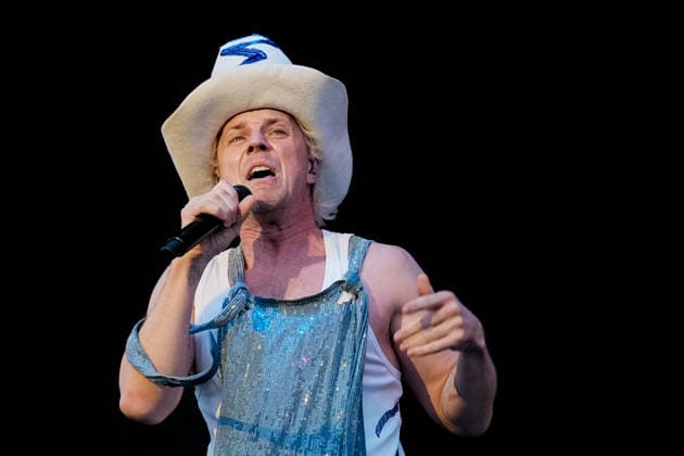 August 28, 2026, Southsea, Hampshire, United Kingdom: Jake Shears, lead singer with American pop rock band Scissor Sisters performing live on stage at Victorious Festival. Southsea United Kingdom - ZUMAs197 20260828_aaa_s197_089 Copyright: xDawnxFletcher-Parkx