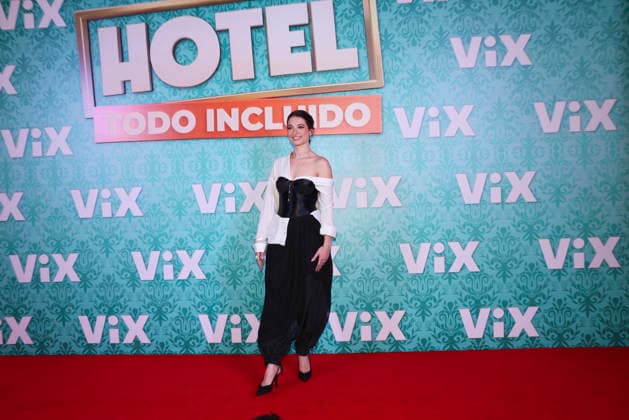 Hotel Todo Incluido Red Carpet Premiere Maria JosÃ De La Cruz attends the red carpet premiere of the ViX original TV series Hotel Todo Incluido at Antara Polanco on August 27, 2026 in Mexico City, Mexico. (Photo by Yamak Perea Eyepix Group) Copyright: xYamakxPerea xEyepixxGroupx YP_27082026_196505