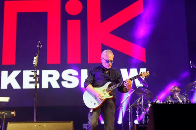 Nik Kershaw live bei einem Konzert auf dem Waltroper Parkfest 2026 im Stadtpark. Waltrop, 28.08.2026
