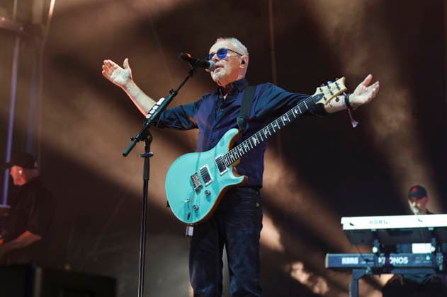 Nik Kershaw live bei einem Konzert auf dem Waltroper Parkfest 2026 im Stadtpark. Waltrop, 28.08.2026