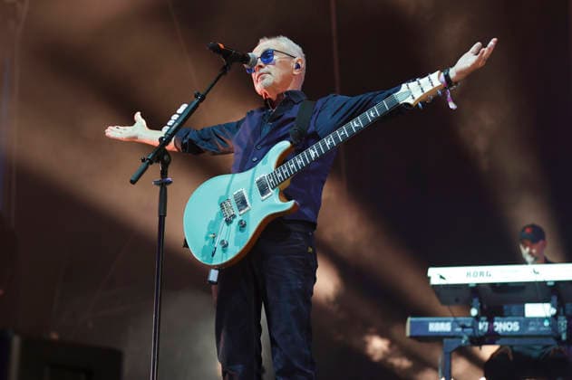 Nik Kershaw live bei einem Konzert auf dem Waltroper Parkfest 2026 im Stadtpark. Waltrop, 28.08.2026