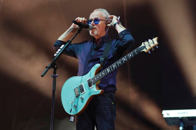 Nik Kershaw live bei einem Konzert auf dem Waltroper Parkfest 2026 im Stadtpark. Waltrop, 28.08.2026