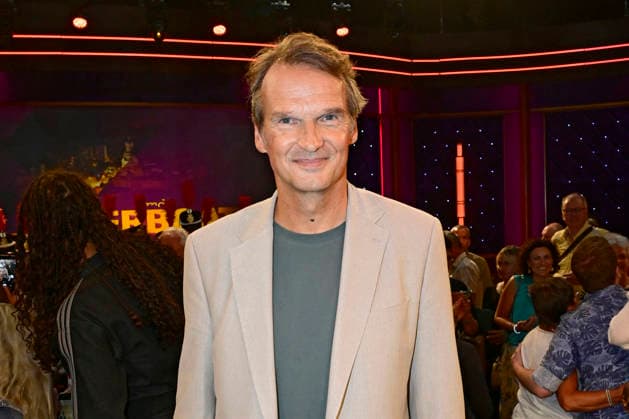 Klaus Brinkbäumer bei der Aufzeichnung der MDR-Talkshow Riverboat im Studio 3 der Media City Leipzig. Leipzig, 28.08.2026