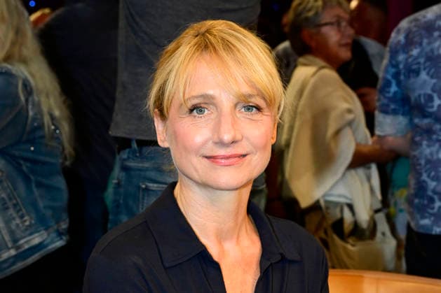 Christina Große bei der Aufzeichnung der MDR-Talkshow Riverboat im Studio 3 der Media City Leipzig. Leipzig, 28.08.2026