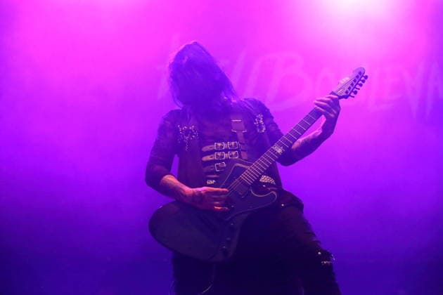 Vulture King von der Band Hell Boulevard als Support für Mono Inc. bei einem Open-Air-Konzert am Waschhaus in Potsdam, 28. August 2026. Hell Boulevard Konzert Potsdam