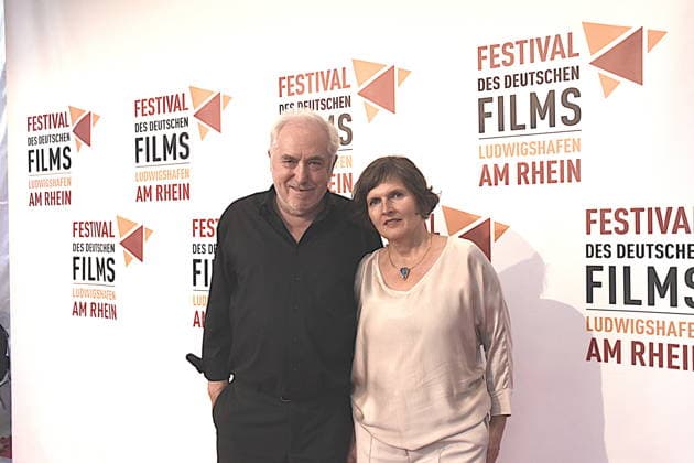 bei Filmpraesentation Explosive Mischung (Tatort) Dr. Michael Goetz Festivalleiteiter Daniela Goetz Festivalleiterin Ludwigshafen 28.08.2026 am Rheinufer 22. Festival des Deutschen Films 2026 Foto Ludwigshafen