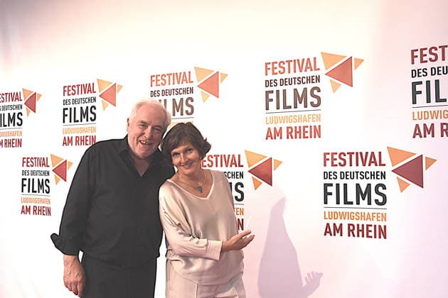 bei Filmpraesentation Explosive Mischung (Tatort) Dr. Michael Goetz Festivalleiteiter Daniela Goetz Festivalleiterin Ludwigshafen 28.08.2026 am Rheinufer 22. Festival des Deutschen Films 2026 Foto Ludwigshafen