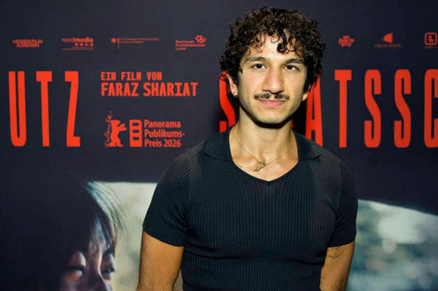 Faraz Shariat bei der Premiere des Kinofilms Staatsschutz im Cinenova. Köln, 28.08.2026